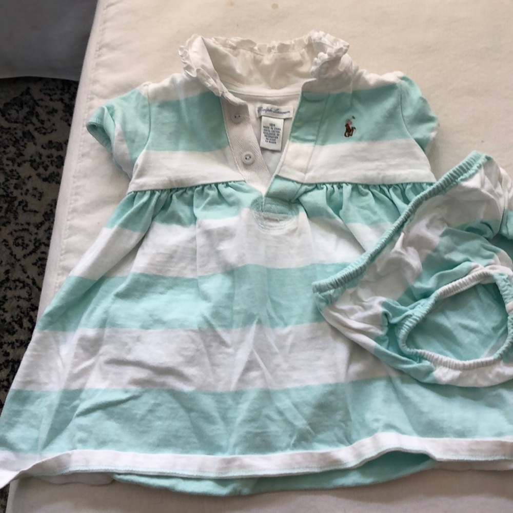 Ralph Lauren 18month dress/bottom set.